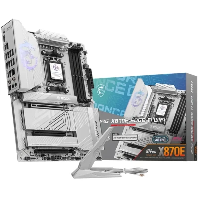 Материнська плата MSI MPG X870E EDGE TI WIFI (sAM5, AMD X870E, DDR5, ATX)
