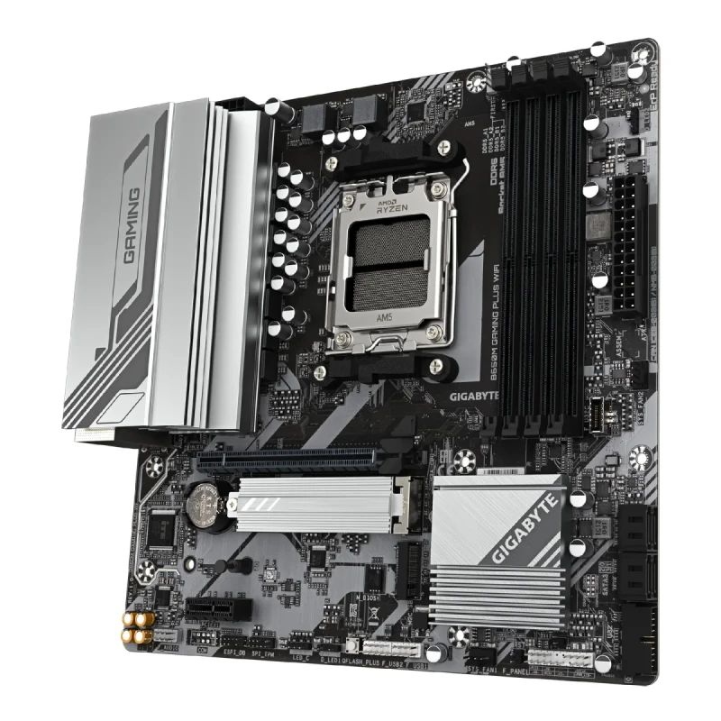 Материнська плата GIGABYTE B650M GAMING PLUS WIFI (sAM5, AMD B650, DDR5, mATX)