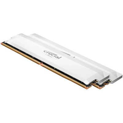 Модуль пам'яті Crucial Pro White DDR5-6400 32GB (2x16GB) CL38-40-40-84 1.35V Intel XMP / AMD EXPO (CP2K16G64C38U5W)