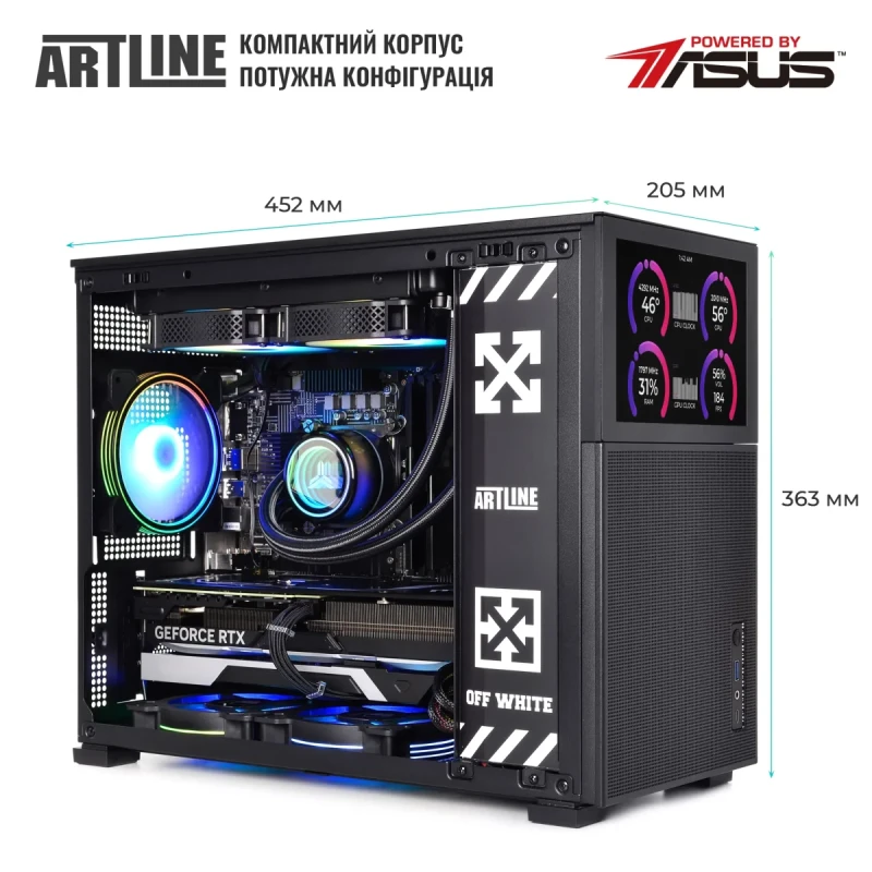 Комп'ютер ARTLINE Gaming D31 Windows 11 Home (D31v91Win)