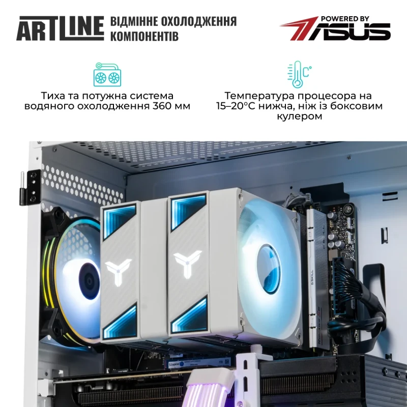 Комп'ютер ARTLINE Overlord X83WHITE Windows 11 Home (X83WHITEv45Win)