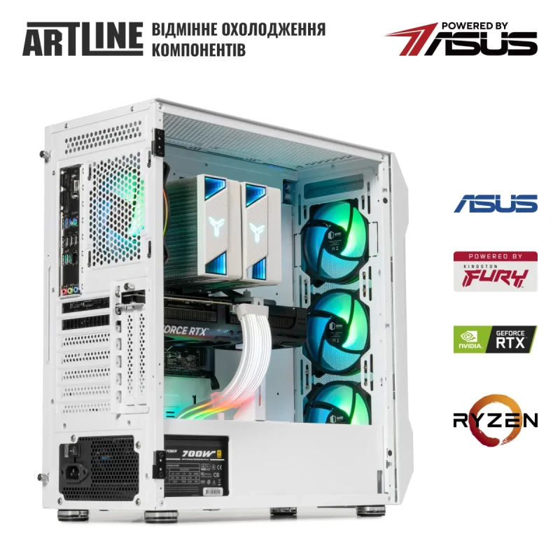 Комп'ютер ARTLINE Overlord X83WHITE Windows 11 Home (X83WHITEv47Win)