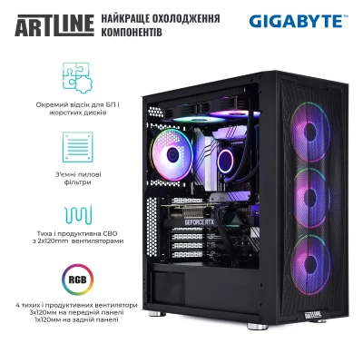 Комп'ютер ARTLINE Gaming X87 Windows 11 Home (X87v45Win) Комп'ютер ARTLINE Gaming X87 Windows 11 Home (X87v45Win)