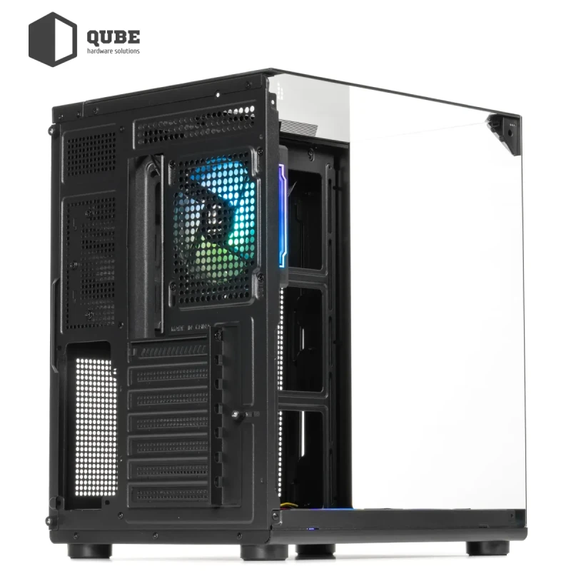 Корпус QUBE AQUARIUM ARGB Black (AQUARIUM_GBNU3)