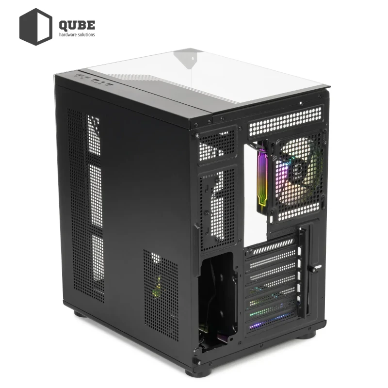 Корпус QUBE AQUARIUM ARGB Black (AQUARIUM_GBNU3)