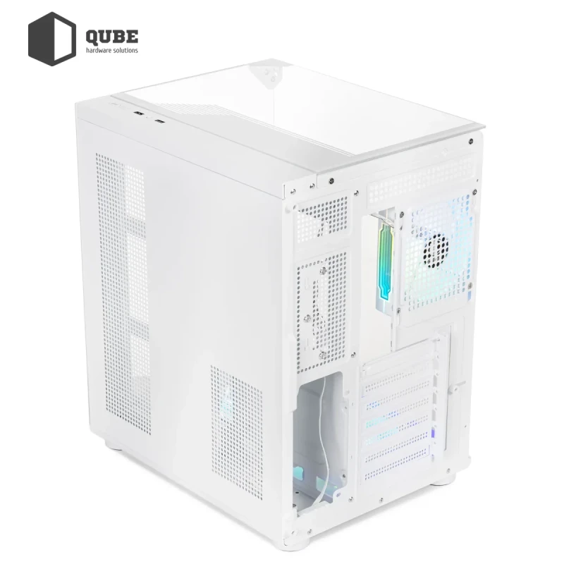 Корпус QUBE AQUARIUM ARGB WHITE (AQUARIUM_GWNU3)