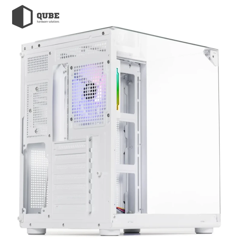 Корпус QUBE AQUARIUM ARGB WHITE (AQUARIUM_GWNU3)