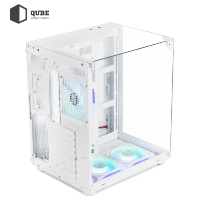 Корпус QUBE AQUARIUM ARGB WHITE (AQUARIUM_GWNU3)