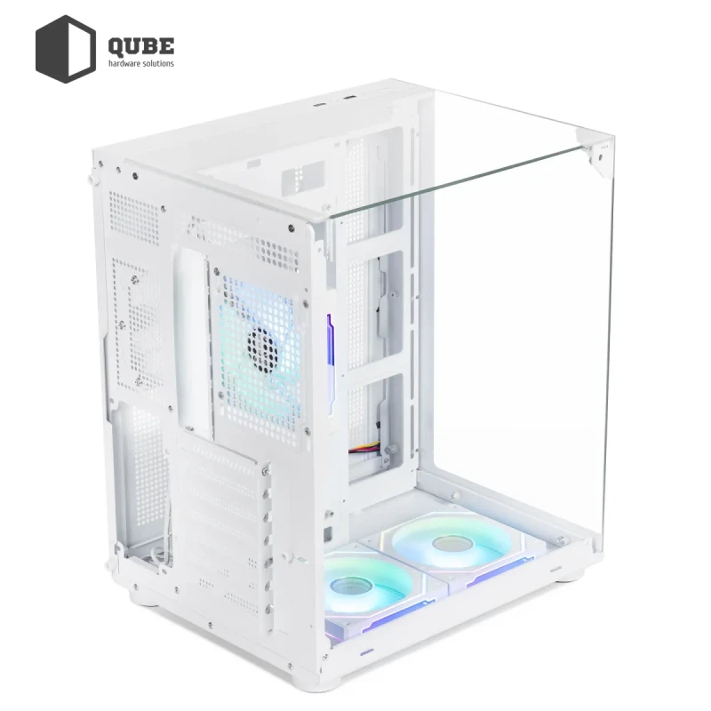 Корпус QUBE AQUARIUM ARGB WHITE (AQUARIUM_GWNU3)