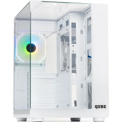 Корпус QUBE AQUARIUM ARGB WHITE (AQUARIUM_GWNU3)