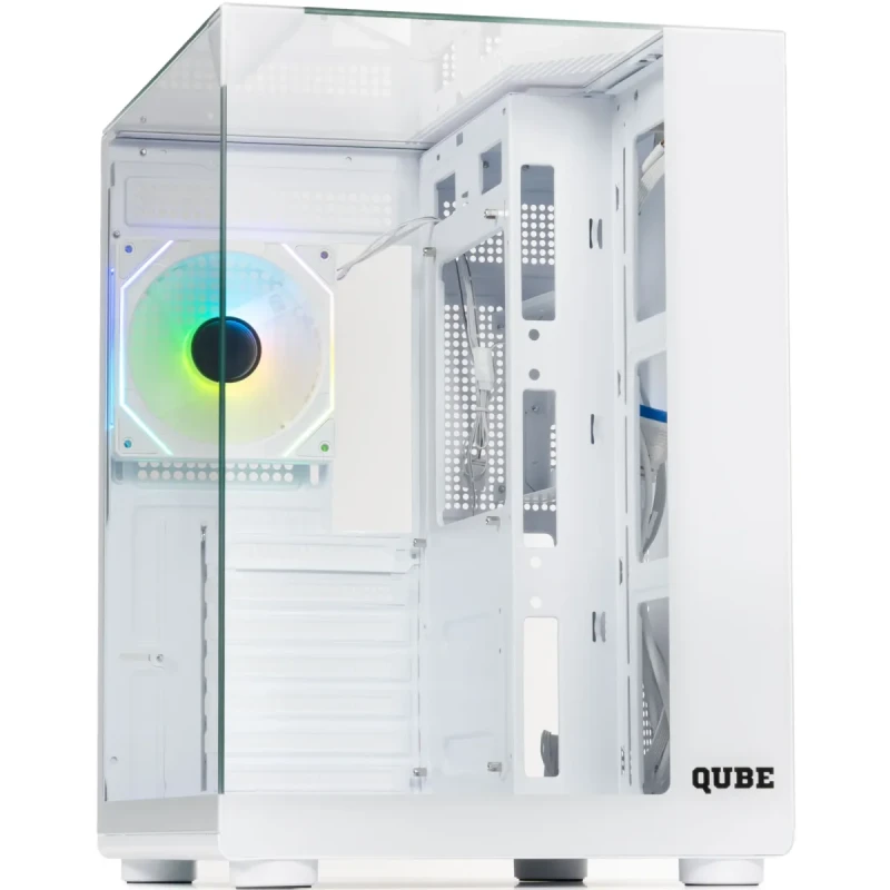 Корпус QUBE AQUARIUM ARGB WHITE (AQUARIUM_GWNU3)