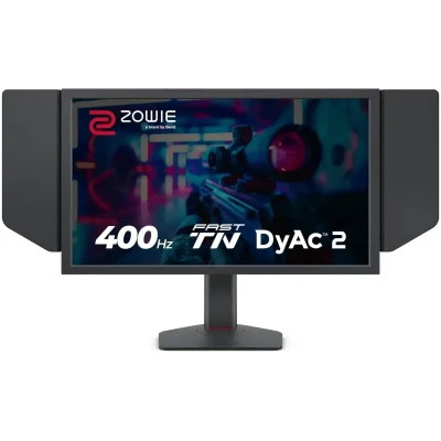 Монітор 24.1" BenQ Zowie XL2566X+ (9H.LMRLB.QBE) 1920x1080 (FHD) TN 400Гц, DyAc 2, HAS, Pivot, HDMI 2.0 x3, DP 1.4