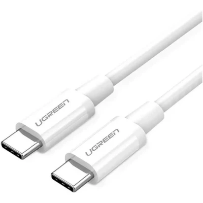 Кабель UGREEN US264 USB-C - USB-C 60W 1.5m White (60519)