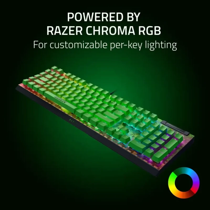 Клавіатура RAZER BlackWidow V4 X Minecraft Edition (RZ03-04704100-R3M1)