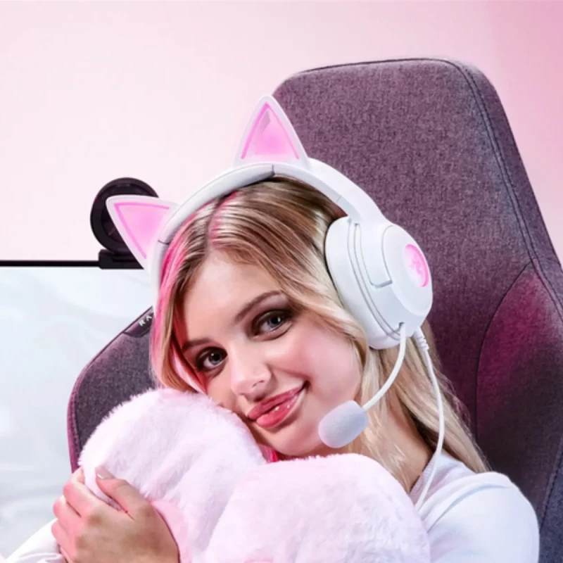 Навушники RAZER Kraken Kitty V2 White (RZ04-04730600-R3M1)