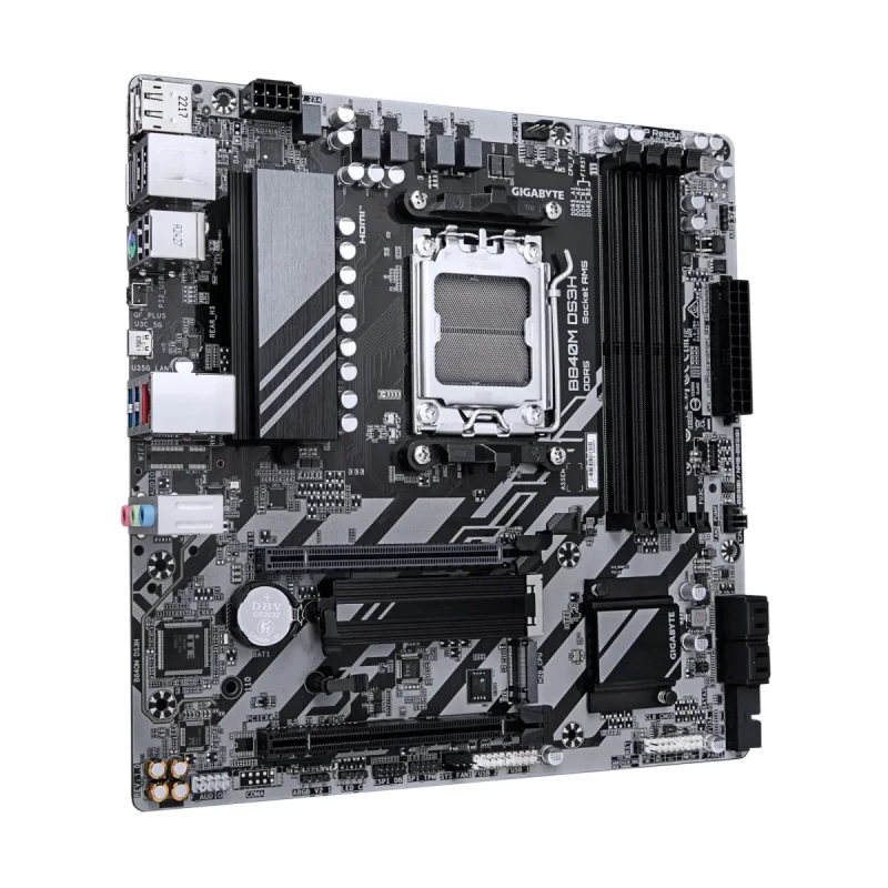 Материнська плата GIGABYTE B840M DS3H (sAM5, AMD B840, DDR5, mATX)