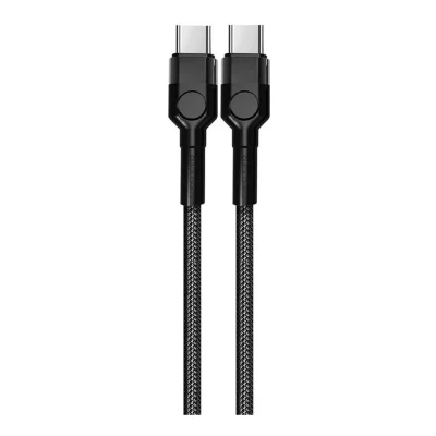 Кабель ColorWay USB-C - USB-C 65W 3А 1m Black (CW-CBPDCC047-BK)