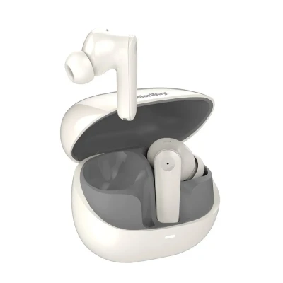 Навушники бездротові ColorWay Slim TWS-1 Earbuds Long Life Beige (CW-TWS1BE)
