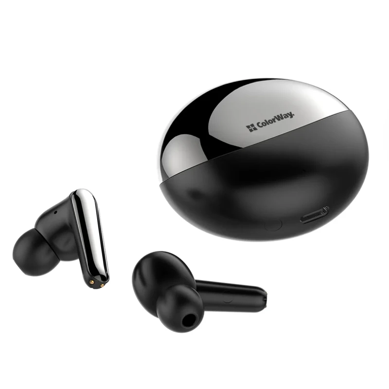 Навушники бездротові ColorWay TWS-3 Earbuds Black (CW-TWS3BK)