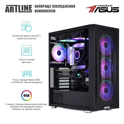 Комп'ютер ARTLINE Gaming X86 Windows 11 Home (X86v26Win) Комп'ютер ARTLINE Gaming X86 Windows 11 Home (X86v26Win)