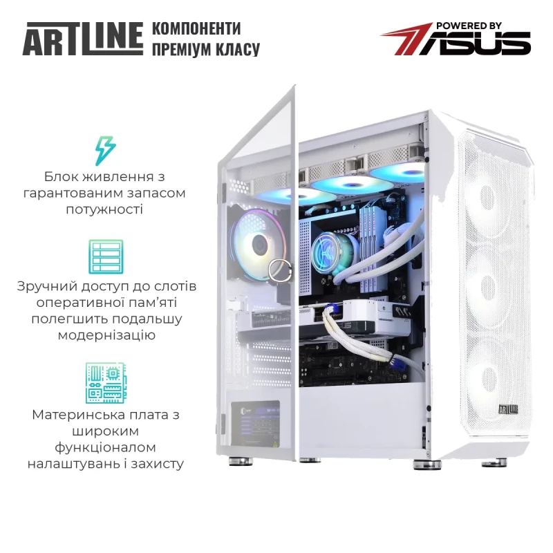 Комп'ютер ARTLINE Gaming X94WHITE Windows 11 Home (X94WHITEv96Win)