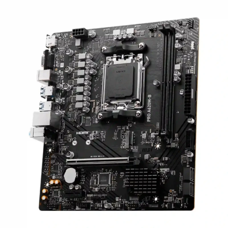 Материнська плата MSI PRO A620M-B (sAM5, AMD A620, DDR5, mATX)