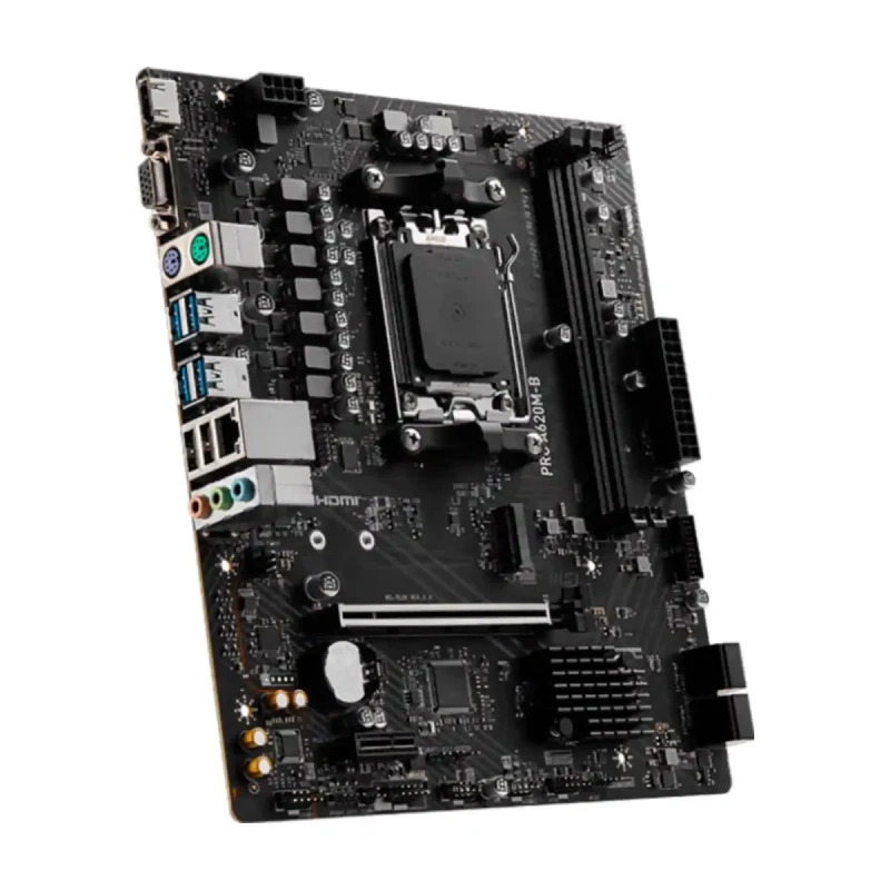 Материнська плата MSI PRO A620M-B (sAM5, AMD A620, DDR5, mATX)