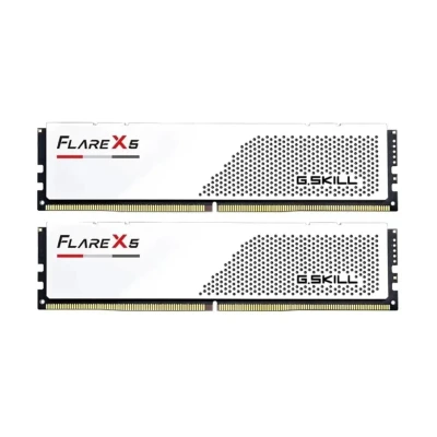 Модуль пам'яті G.Skill Flare X5 White DDR5-6000 96GB (2x48GB) CL30-36-36-96 1.35V AMD EXPO (F5-6000J3036F48GX2-FX5W)