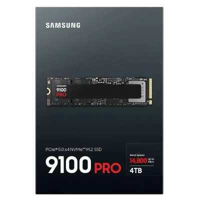 SSD Samsung 9100 Pro 4TB M.2 PCIe 5.0 x4 V-NAND TLC (MZ-VAP4T0BW) SSD Samsung 9100 Pro 4TB M.2 PCIe 5.0 x4 V-NAND TLC (MZ-VAP4T0BW)