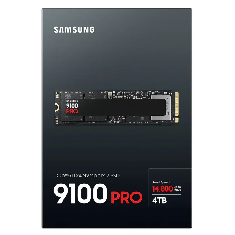 SSD Samsung 9100 Pro 4TB M.2 PCIe 5.0 x4 V-NAND TLC (MZ-VAP4T0BW)