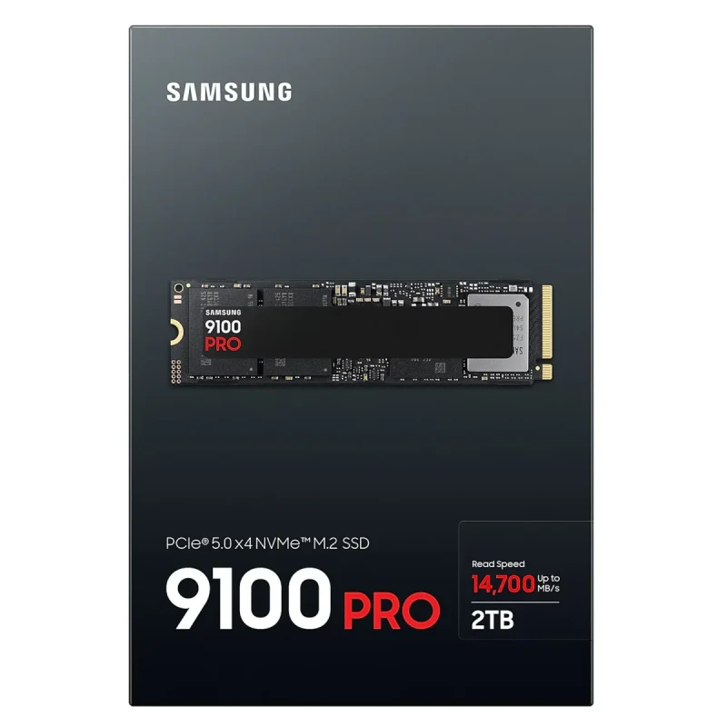 SSD Samsung 9100 Pro 2TB M.2 PCIe 5.0 x4 V-NAND TLC (MZ-VAP2T0BW)