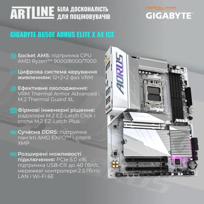 Комп'ютер ARTLINE Gaming X98WHITE Windows 11 Home (X98WHITEv89Win)
