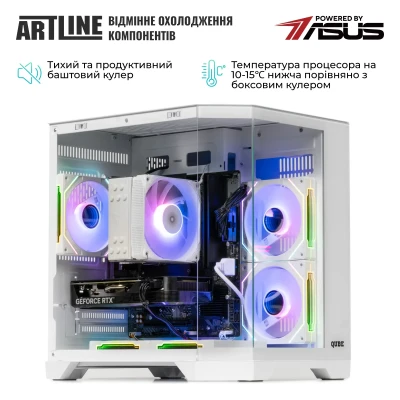 Комп'ютер ARTLINE Gaming X87WHITE Windows 11 Home (X87WHITEv50Win) Комп'ютер ARTLINE Gaming X87WHITE Windows 11 Home (X87WHITEv50Win)