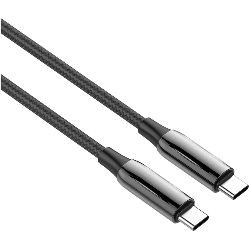 Кабель СolorWay USB-C - USB-C 240W 5А 1m Black (CW-CBPDCC069-BK)