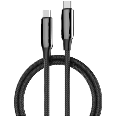 Кабель СolorWay USB-C - USB-C 240W 5А 1m Black (CW-CBPDCC069-BK)