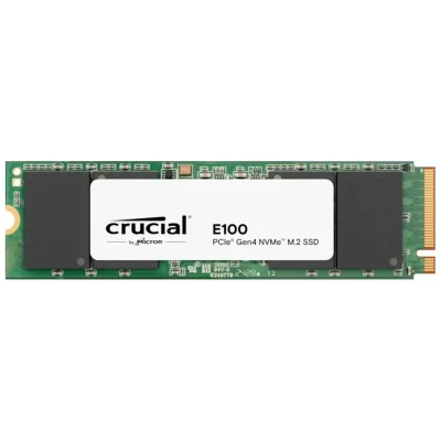 SSD Crucial E100 480GB PCIe Gen4 2280 NVMe M.2 (CT480E100SSD8) SSD Crucial E100 480GB PCIe Gen4 2280 NVMe M.2 (CT480E100SSD8)