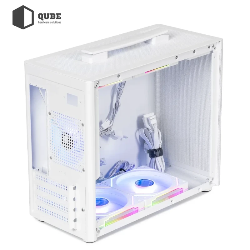 Корпус QUBE BRING ARGB White (BRING_GWNU3)