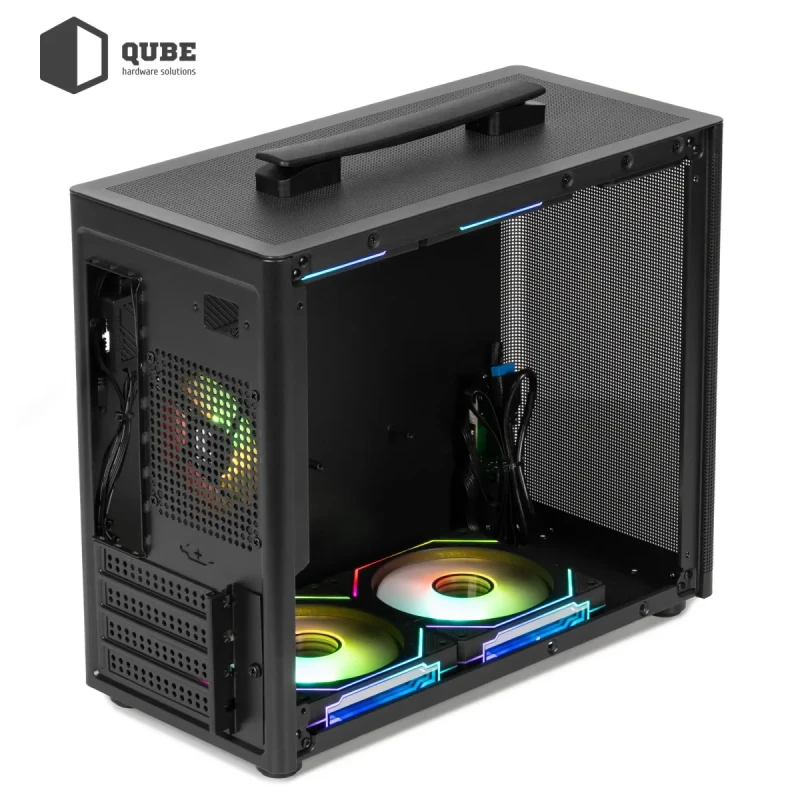 Корпус QUBE BRING ARGB Black (BRING_GBNU3)