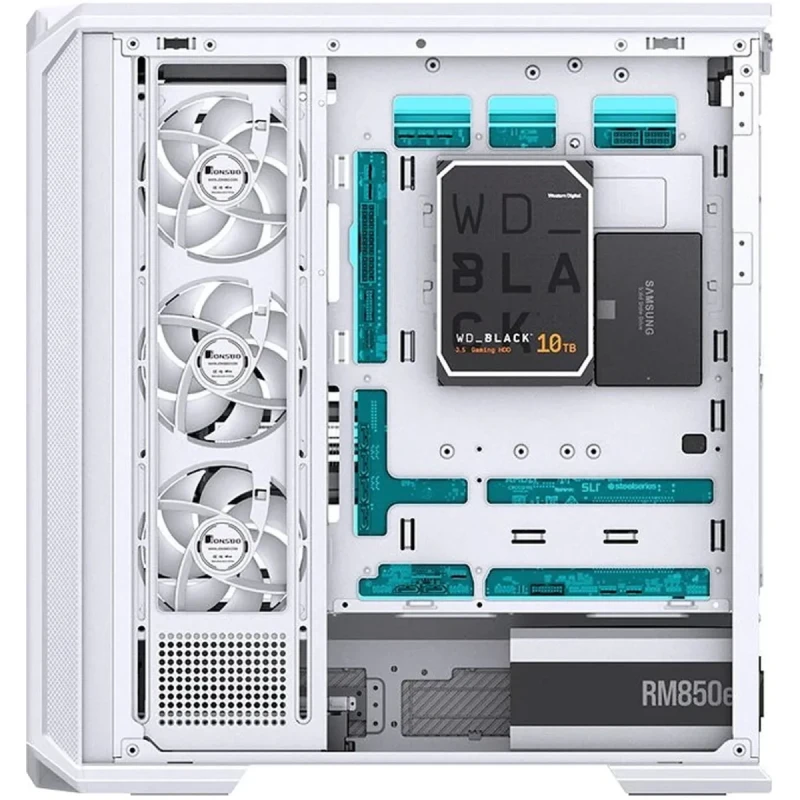 Корпус JONSBO D400 White