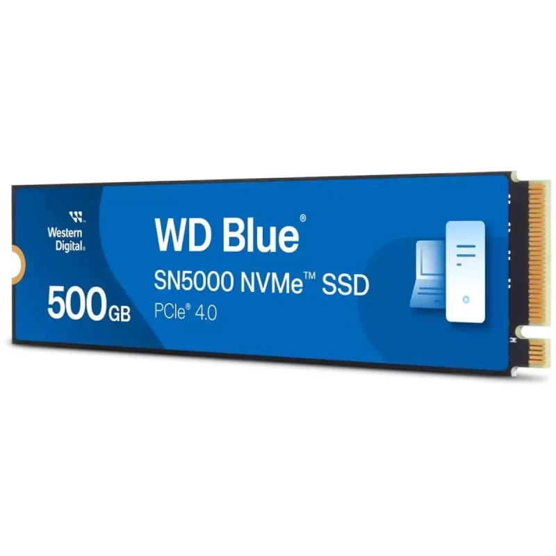 SSD WD Blue SN5000 1TB M.2 2280 NVME PCIe 4.0 x4 (WDS100T4B0E)