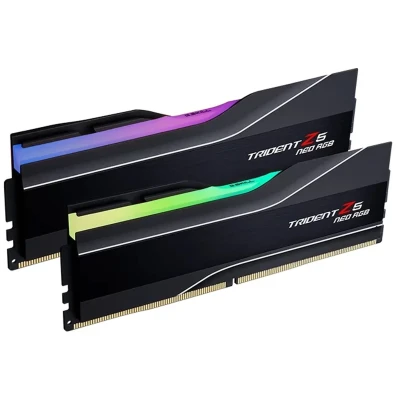 Модуль пам'яті G.Skill Trident Z5 Neo RGB DDR5-6000 32GB (2x16GB) 28-36-36-96 1.4V AMD EXPO Модуль пам'яті G.Skill Trident Z5 Neo RGB DDR5-6000 32GB (2x16GB) 28-36-36-96 1.4V AMD EXPO