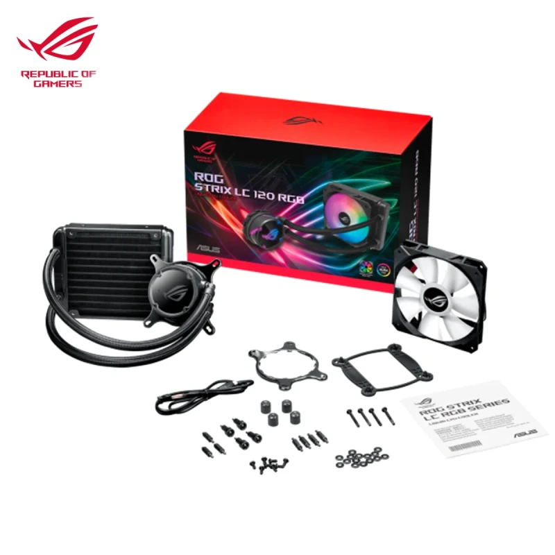 СВО ASUS ROG-STRIX-LC-120 RGB Intel: LGA 115x,1366, 2011, 2011-3, 2066