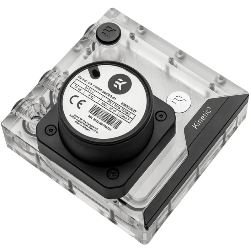 Резервуар EKWB EK-Quantum Kinetic³ FLT 120 D5 PWM D-RGB - Plexi (3831109880715)