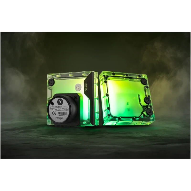 Резервуар EKWB EK-Quantum Kinetic³ FLT 120 D5 PWM D-RGB - Plexi (3831109880715)