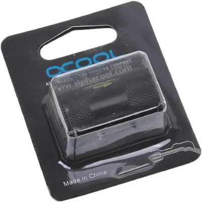 Фітинг Alphacool check valve G1/4 IG - Deep black Фітинг Alphacool check valve G1/4 IG - Deep black