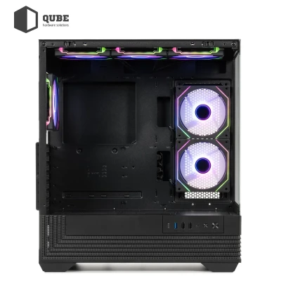 Корпус QUBE FORT ARGB Black (FORT_GBNU3) Корпус QUBE FORT ARGB Black (FORT_GBNU3)