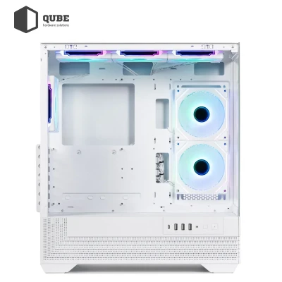 Корпус QUBE FORT ARGB White (FORT_GWNU3)
