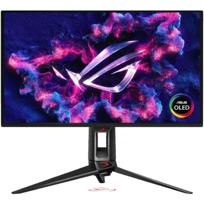 Монітор 27" ASUS ROG Swift OLED PG27UCDM (90LM0B30-B01971) 3840x2160 (4K) QD-OLED (4-Gen) 240Hz 0.03ms, HDR, FreeSync Premium, G-SYNC, USB-C 90W, HDMI
