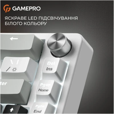 Клавіатура GamePro Genesis Silverlight USB-C (MK116)