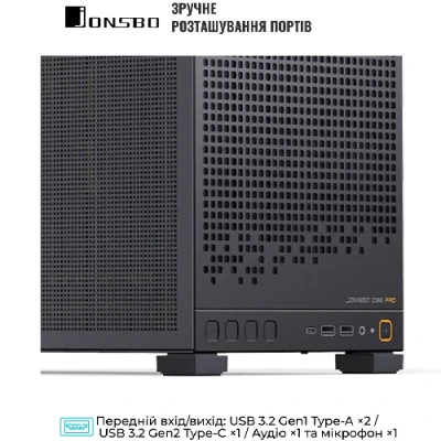 Корпус JONSBO D32 PRO MESH Black Корпус JONSBO D32 PRO MESH Black
